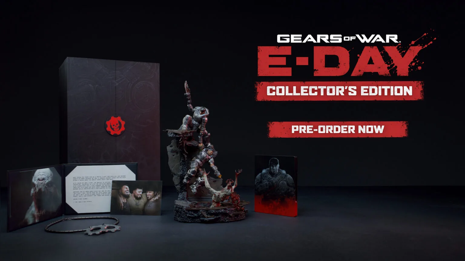 Collector’s Edition in-game photo, art print, and Coalition thank-you note displayed together