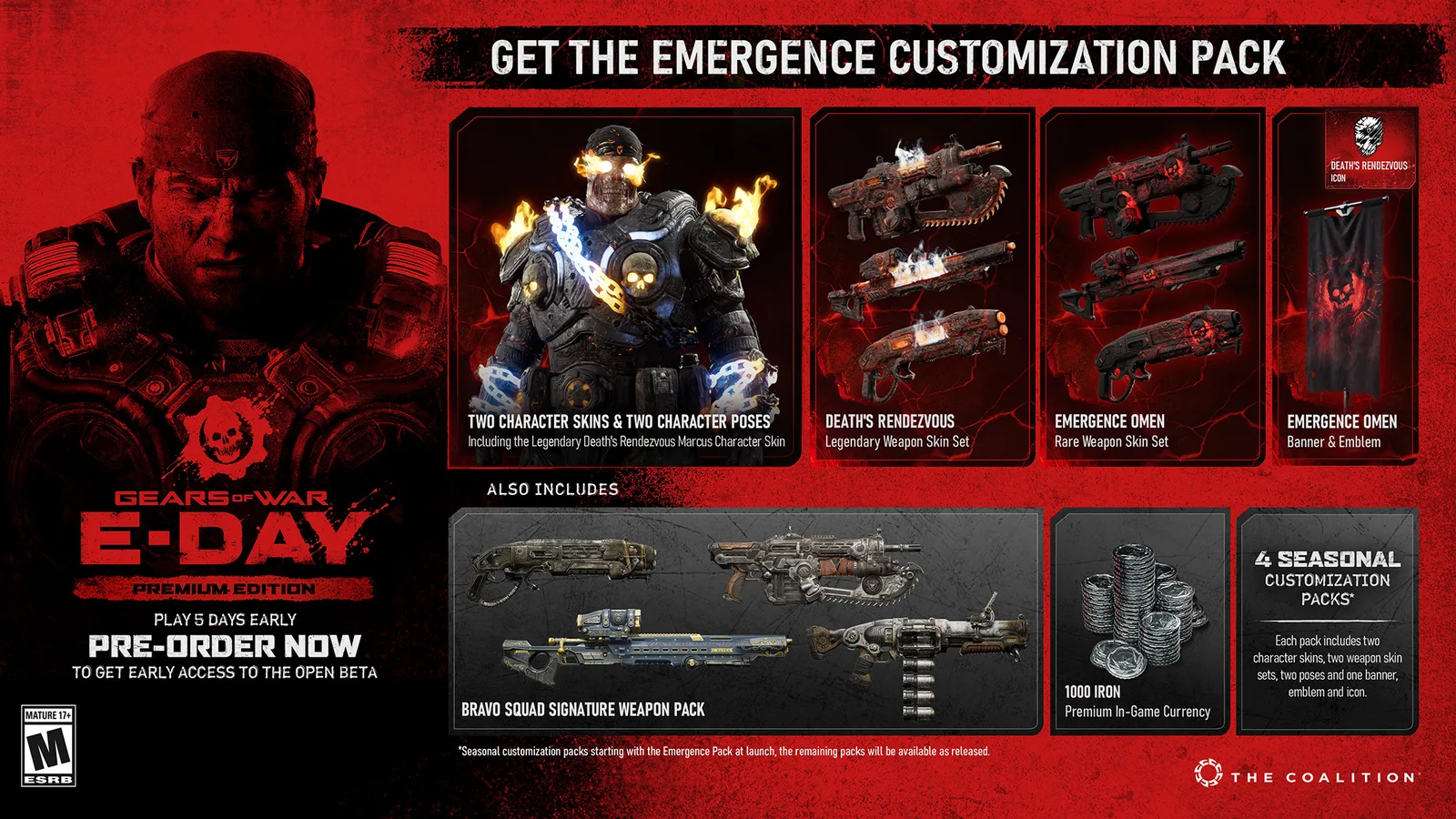 Gears of War: E-Day Premium Edition promotional graphic